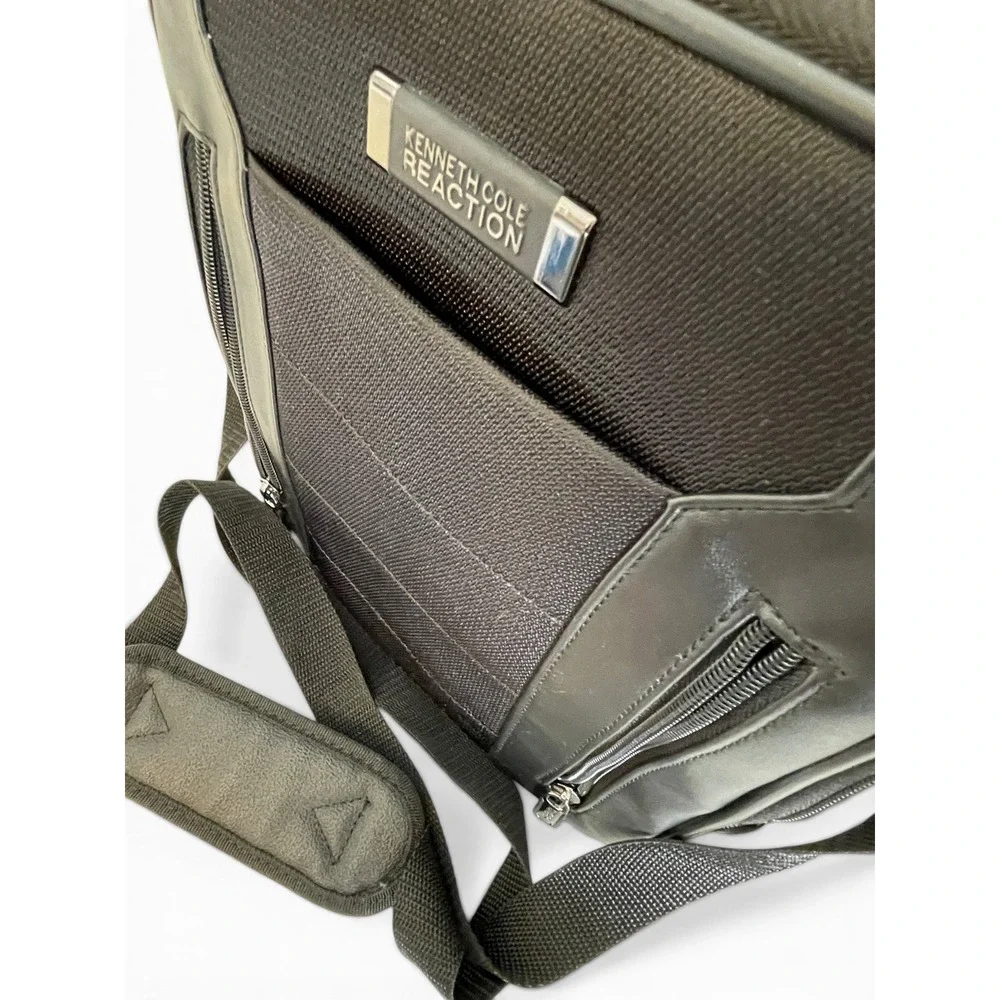 Kenneth Cole Reaction Night Day 12.1 Laptop Crossbody Bag Black Tech Case 538385